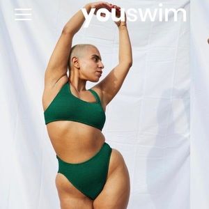 NWT youswim Aplomb high-waisted two-piece